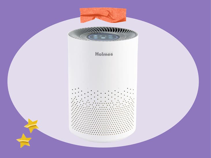 Holmes True HEPA 360 Air Purifier with 3-in-1 filter, Medium Room (HAP360W)