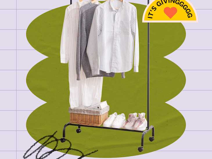 Why This Clothing Rack is Great for Storage in College | Dorm Therapy