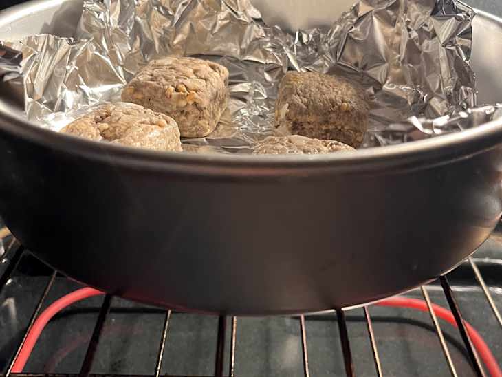 Trader Joe's Cheesy Herby Biscuits.