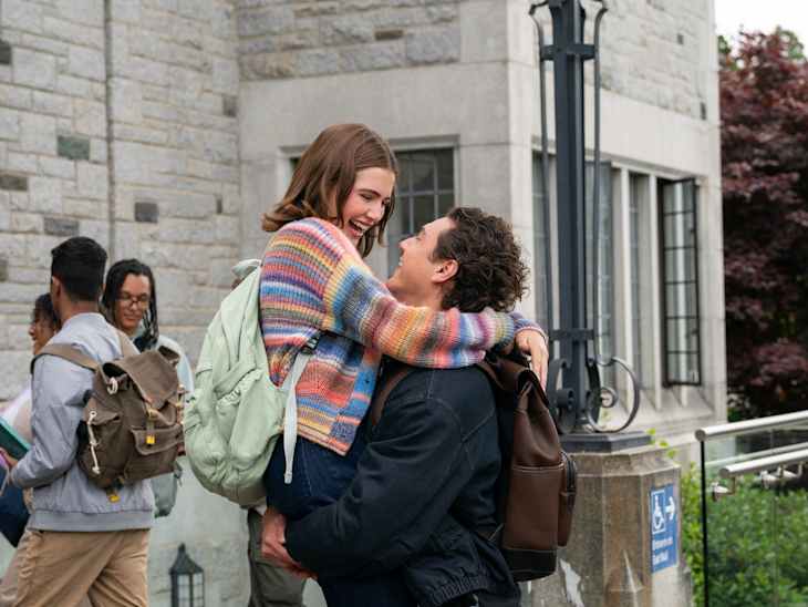 Still image from Off-Campus television show.