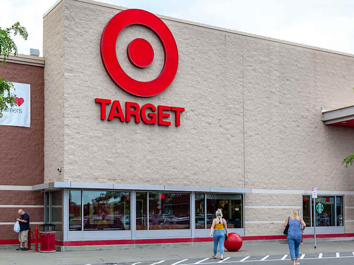 Target store in Buffalo, New York, USA. Target Corporation is an American retailer.