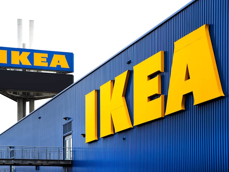 Koblenz, Germany, 01.31.2021: IKEA sign at store . Founded in Sweden in 1943 IKEA has been the world's largest furniture retailer since at least 2008.