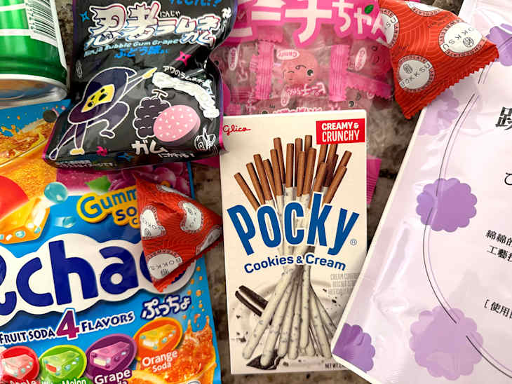 contents of the Bokksu Market Mystery Pack