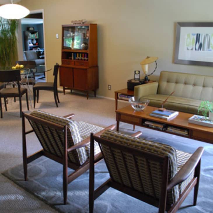 Nathan Hannah s Mid Century Modern Mission Apartment Therapy