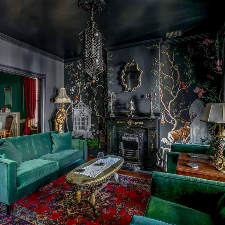 Dark Gothic Victorian House Tour Photos | Apartment Therapy