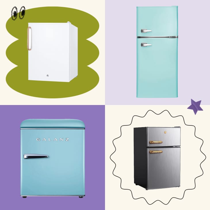 7 Dorm Mini Fridges That Double As Cute Decor