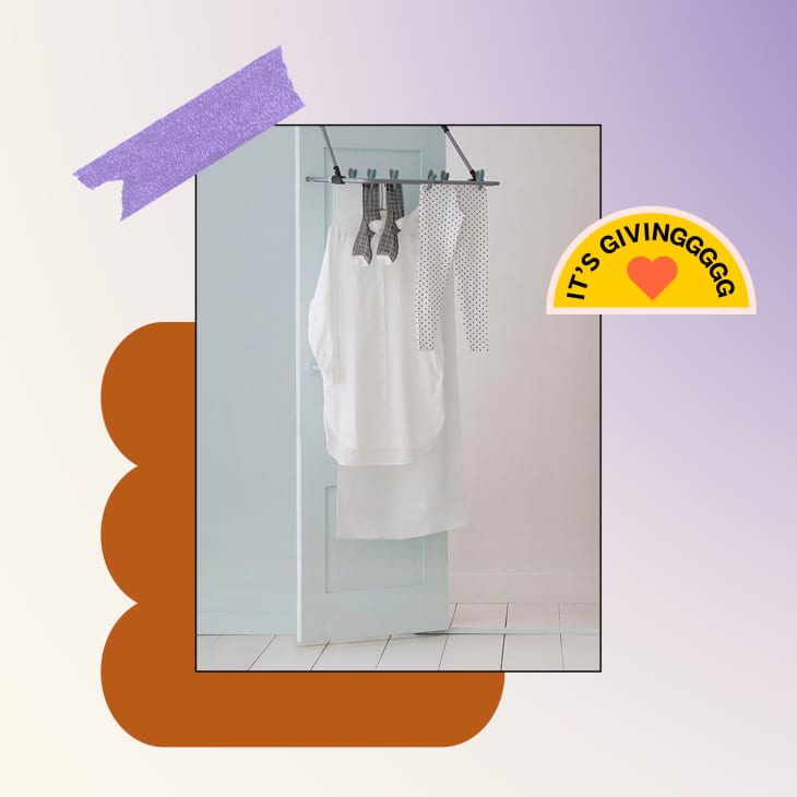 Door hanging drying rack on sale
