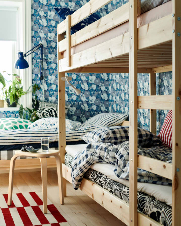 Wood IKEA bunk beds