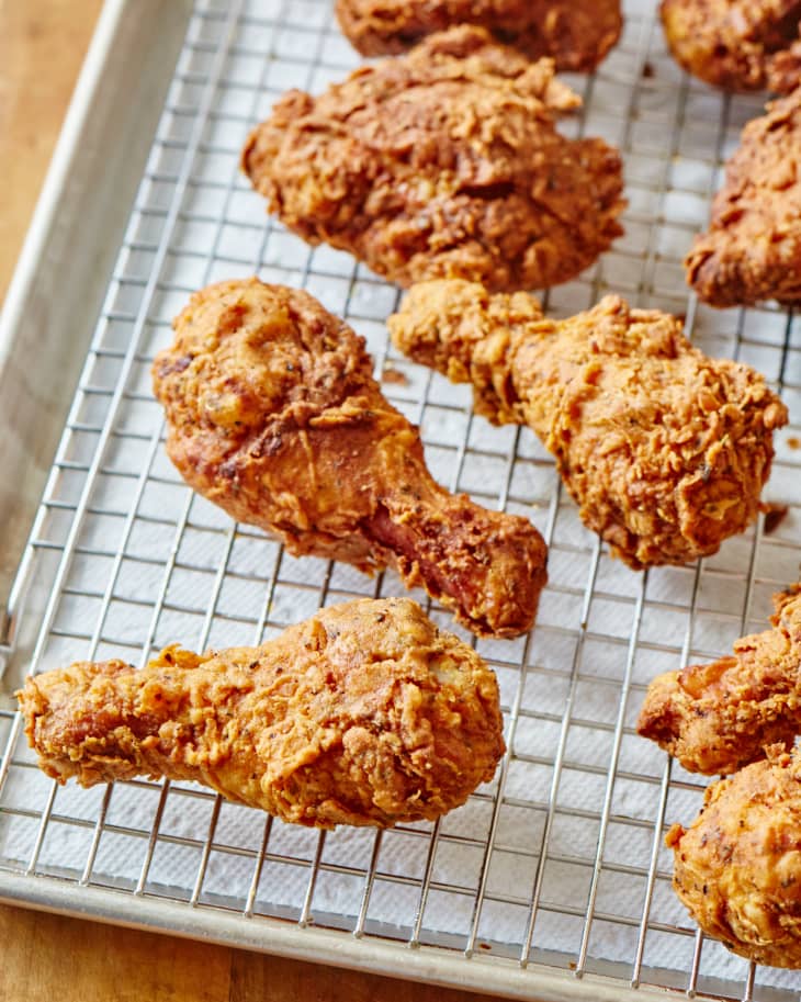 Electric Skillet Fried Chicken - In the Kitch