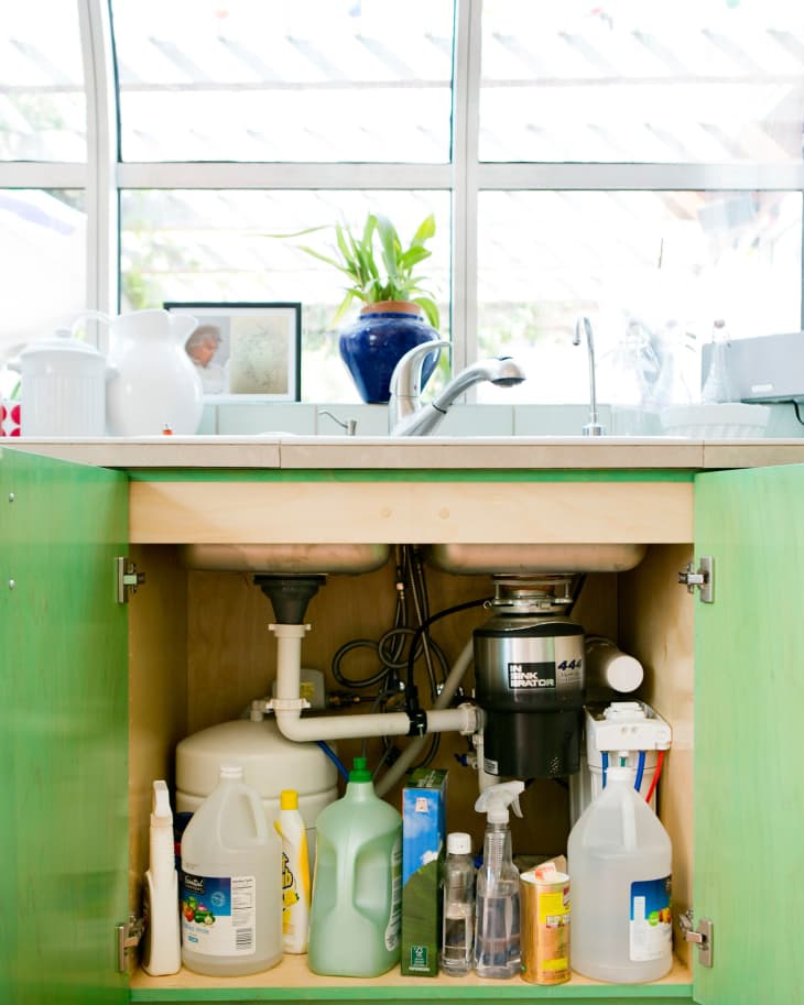The Kitchn Cure Day 16: Clean and Organize the Under-Sink Area