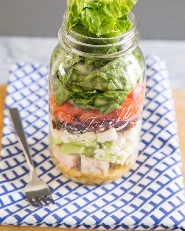 Mason Jar Salad Dressing - Measure, Make and Store in the Same Jar!