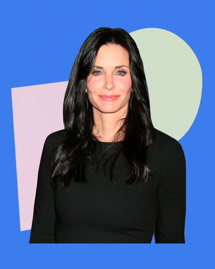Graphic of Courtney Cox