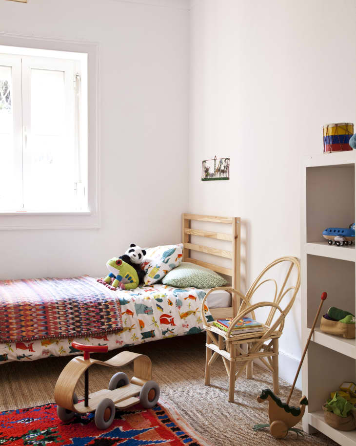 Under bed Wicker Storage Basket Bedroom Storage