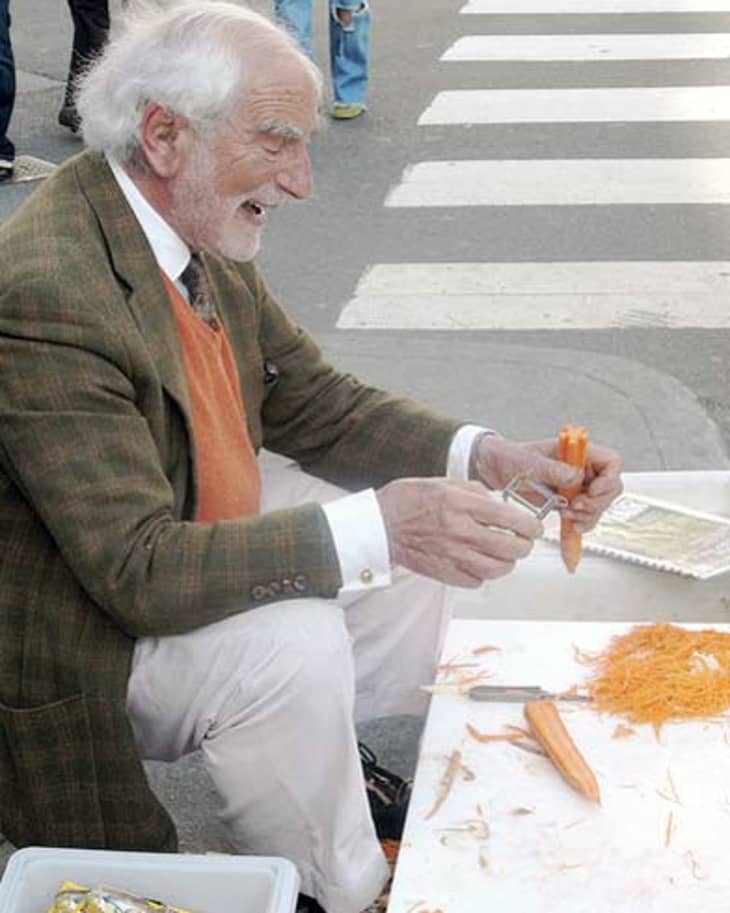 Potato online peeler man