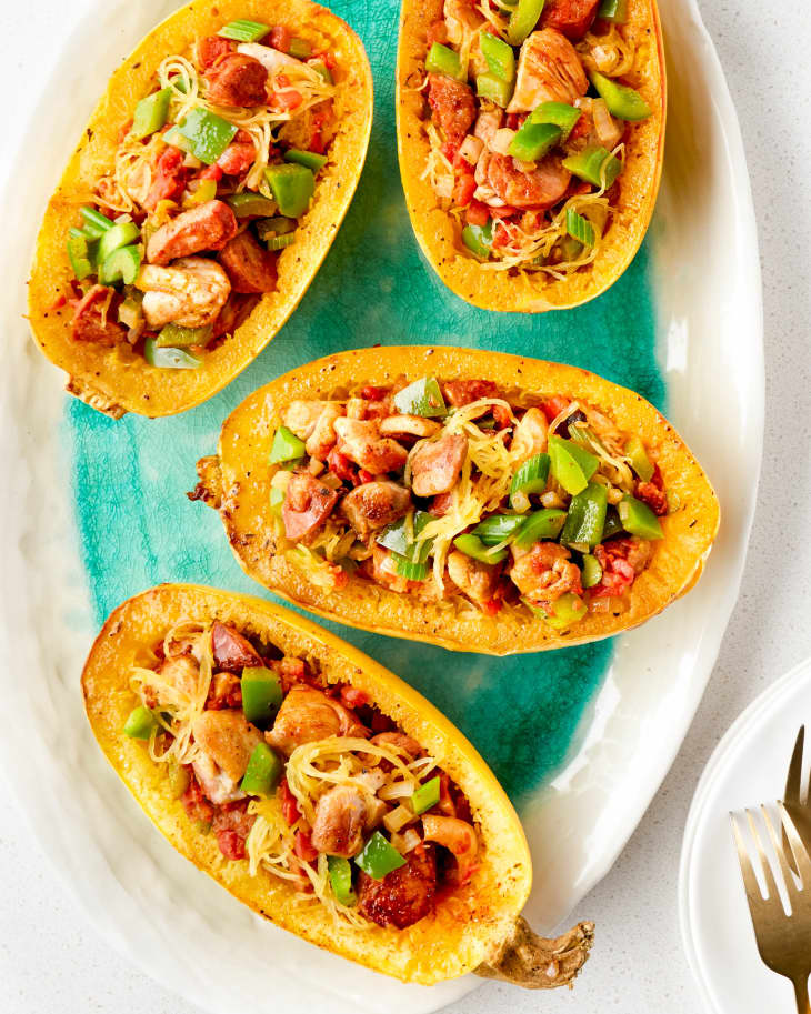 Recipe Spaghetti Squash Jambalaya The Kitchn