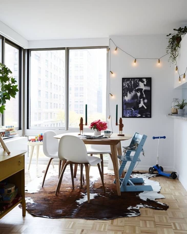 Dining room string lights store