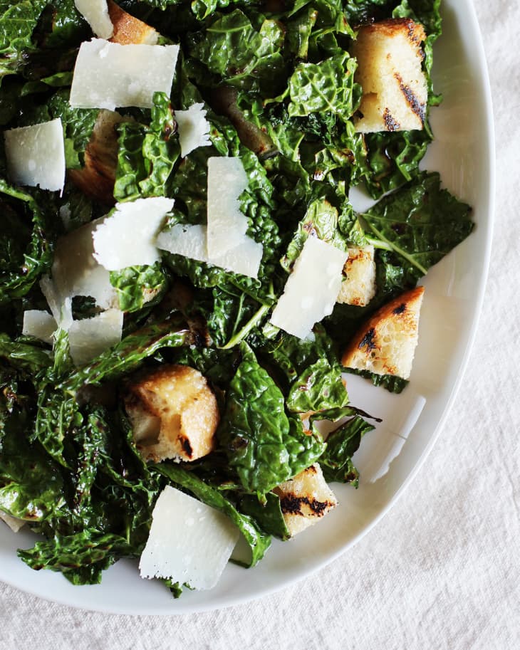 Kale and Caesar Salad One of These Things Does Not Belong The Kitchn