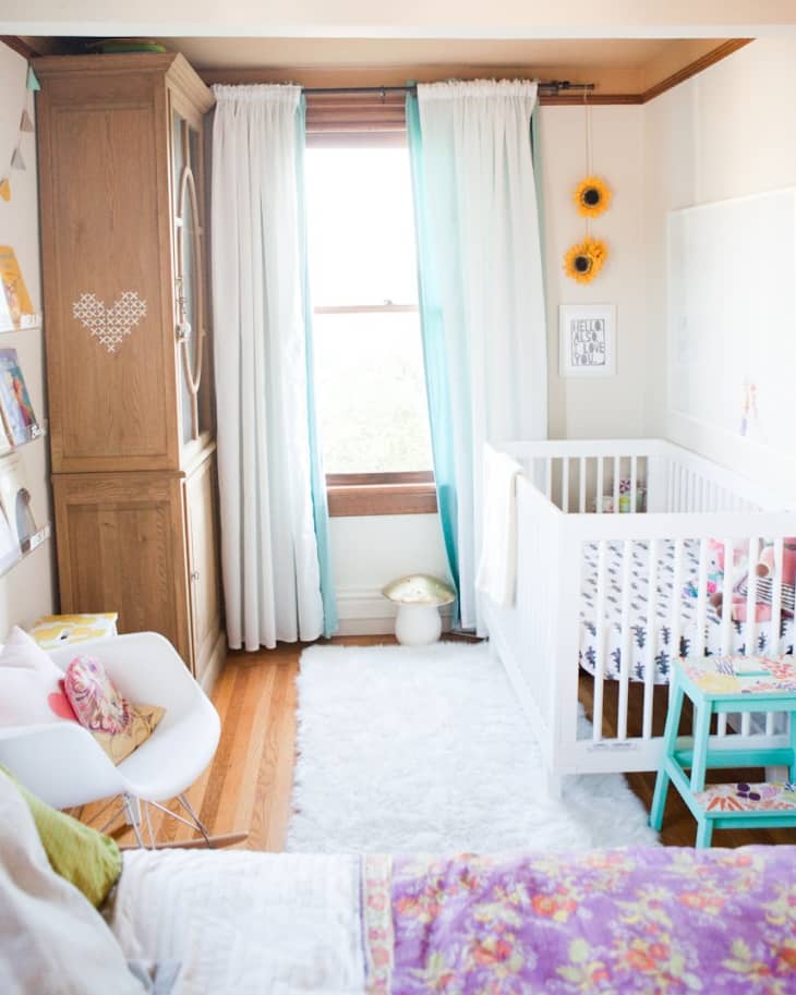 Master bedroom with outlet baby nursery
