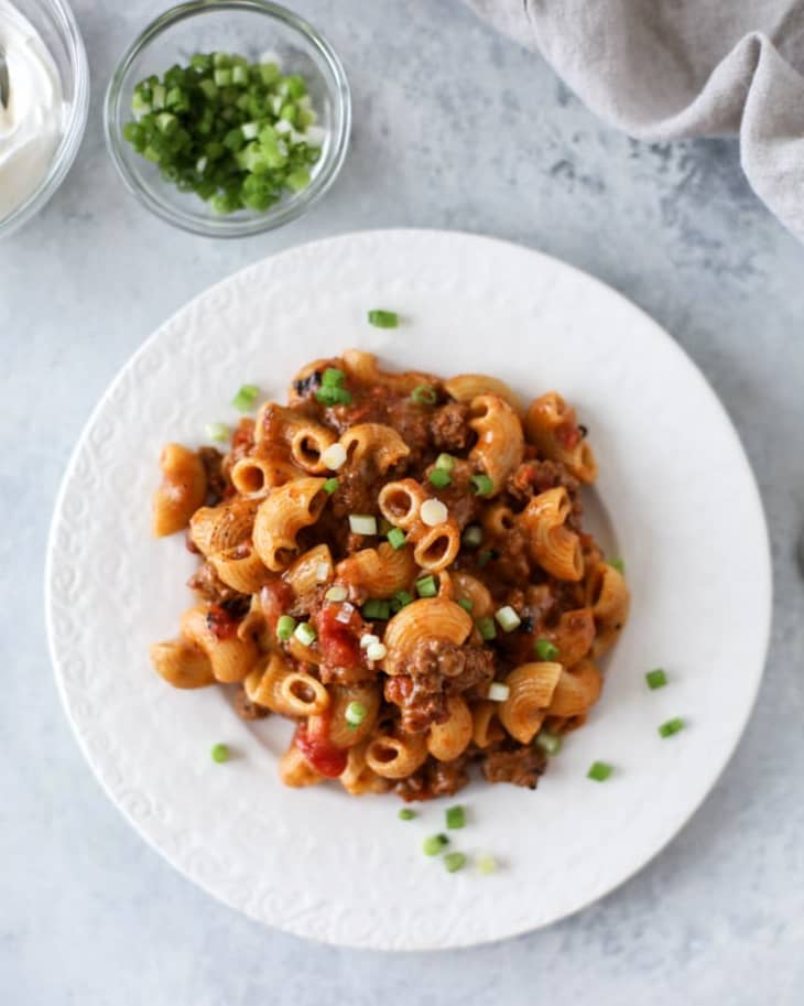 This OnePot Chili Cheese Pasta Is a Weeknight Wonder The Kitchn