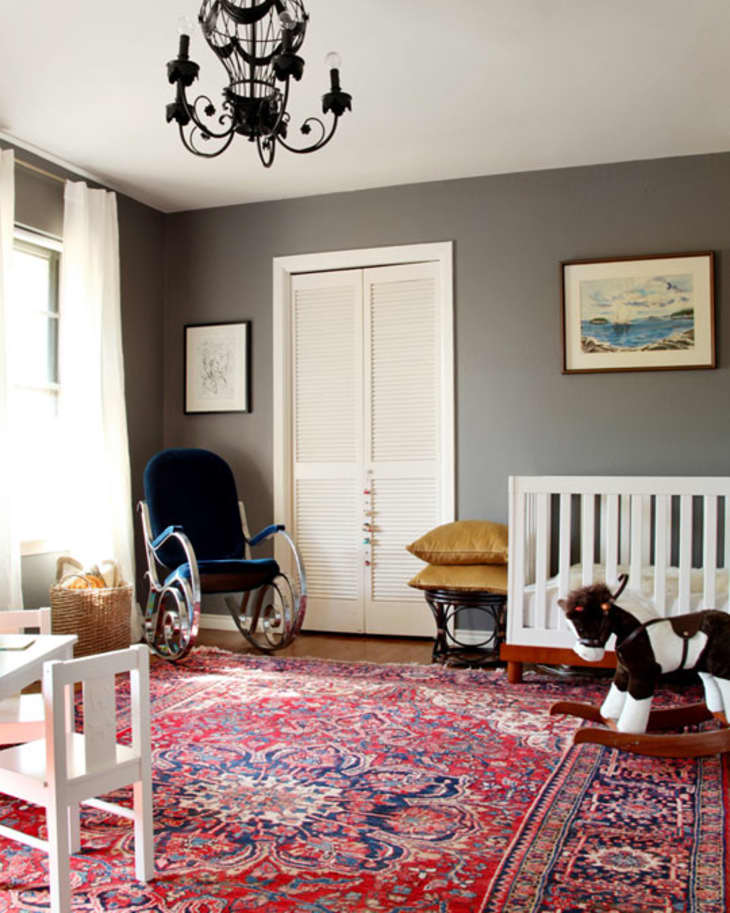 A Baby Bachelor Pad With A Bit Of Blue Apartment Therapy