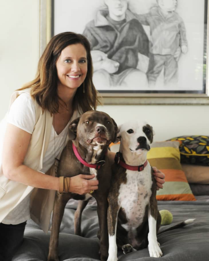 Heather & Jeff's Art (and Dog) Friendly Modern Eclectic