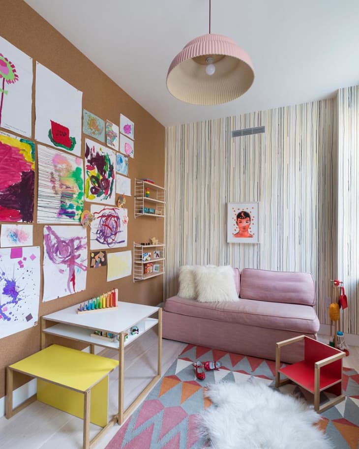 Flatiron apartment playroom: