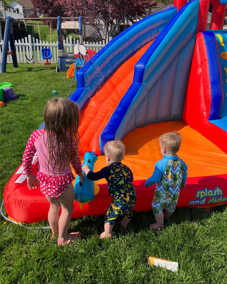 Little tikes sales inflatable water slide