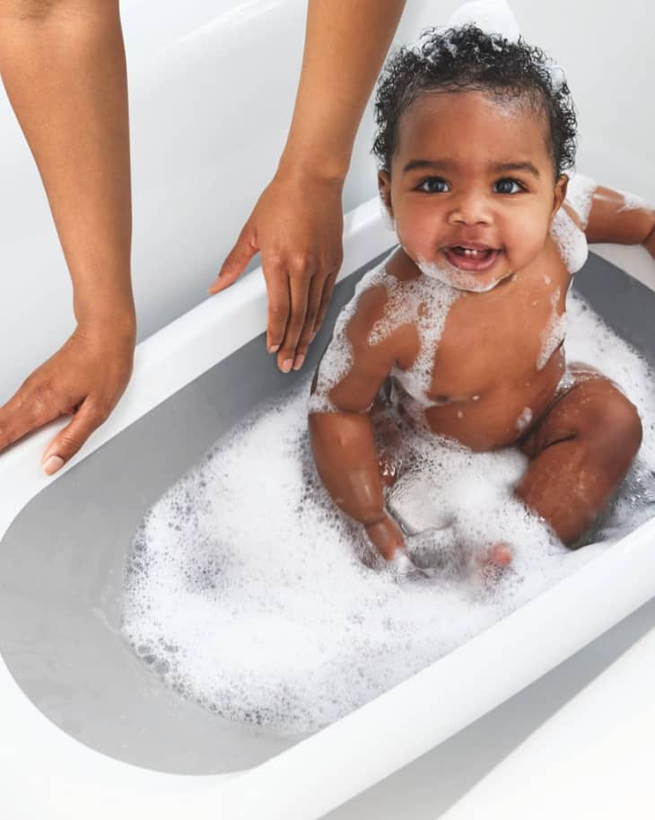 The OXO Baby Bath Tub Is a Dream for Small Bathrooms Cubby