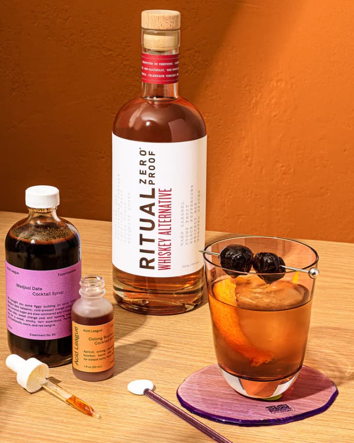 acid league ritual zero proof non-alcoholic cocktail kit