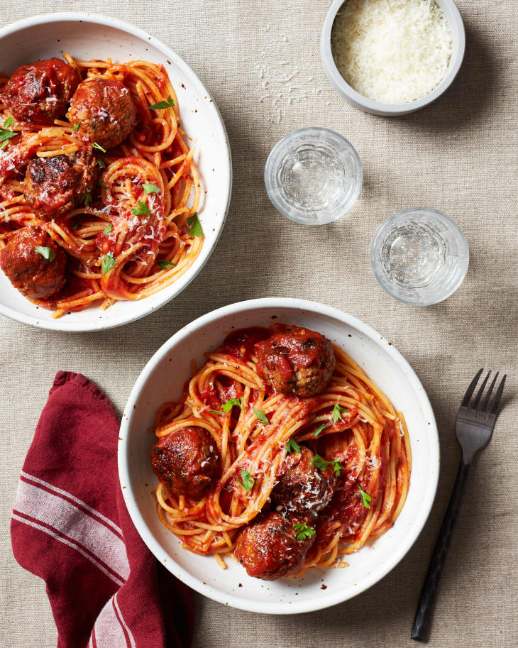 Spaghetti and Meatballs Recipe | The Kitchn