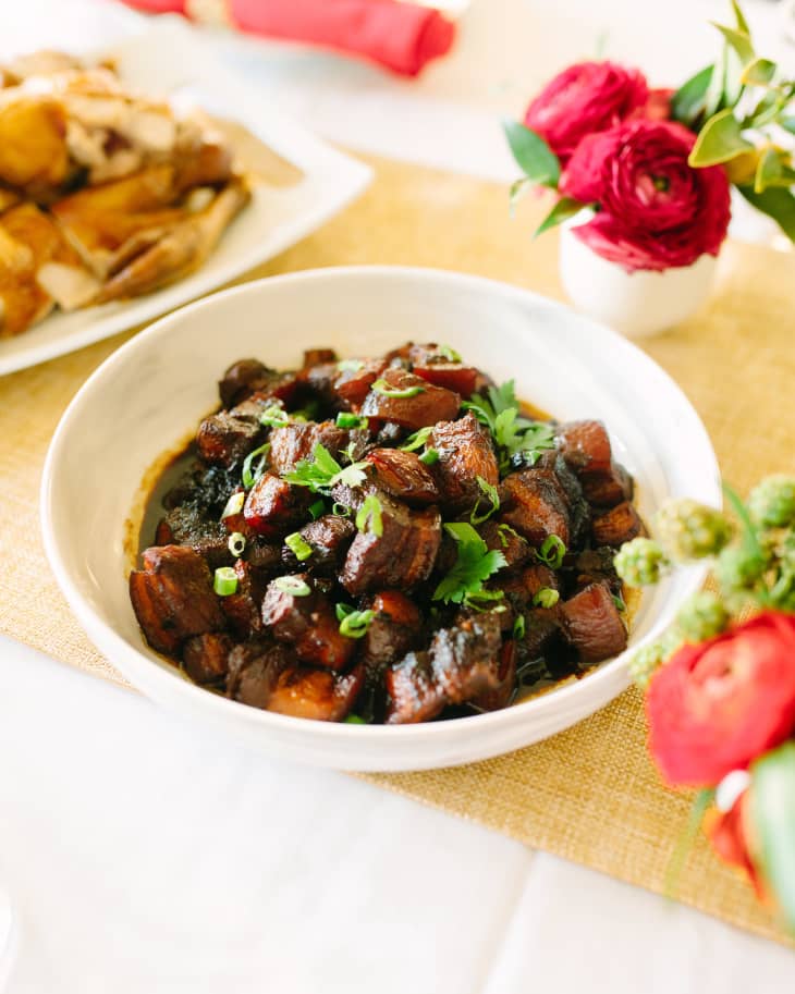 Recipe: Chairman Mao’s Red-Braised Pork Belly (Hong Shao Rou) | Kitchn