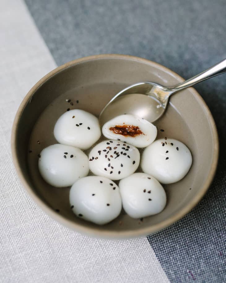 Recipe Sweet Sticky Rice Balls in Soup (YinYang Tong Yuan) Kitchn
