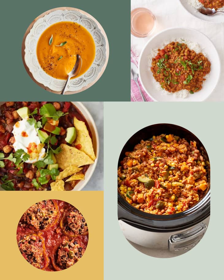 NWMP five-day plan of plant-based, slow cooker meals