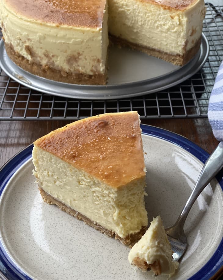 Tall and Creamy Cheesecake Recipe - NYT Cooking