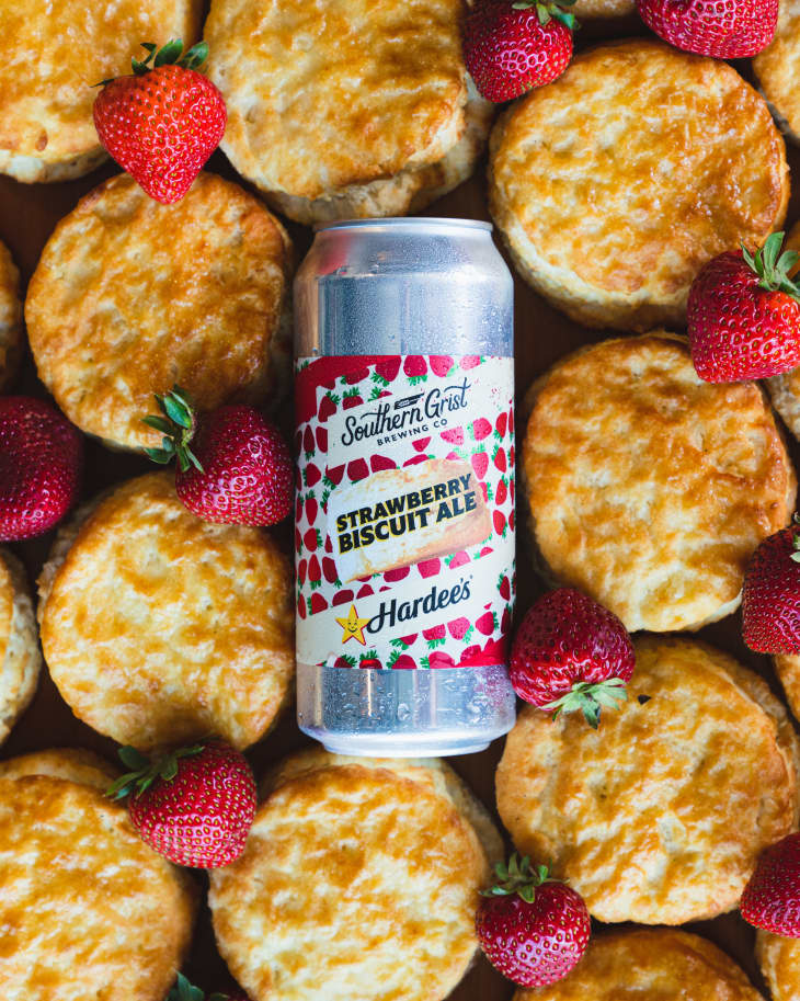 Hardee's x Southern Grist Brewing Strawberry Biscuit Ale