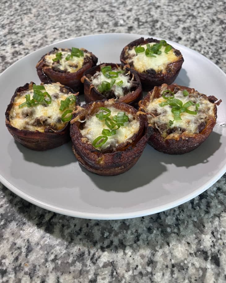 Puerto Rican Pionono Recipe  Plantain Cups Stuffed with Picadillo 