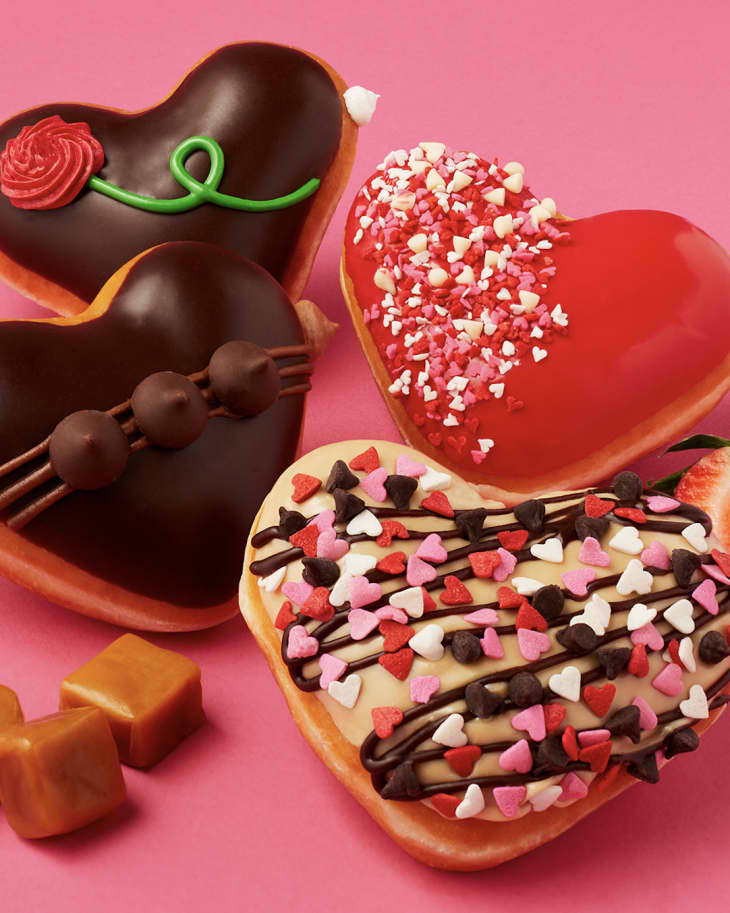 Krispy Kreme x Hershey's Valentine's Day Collection