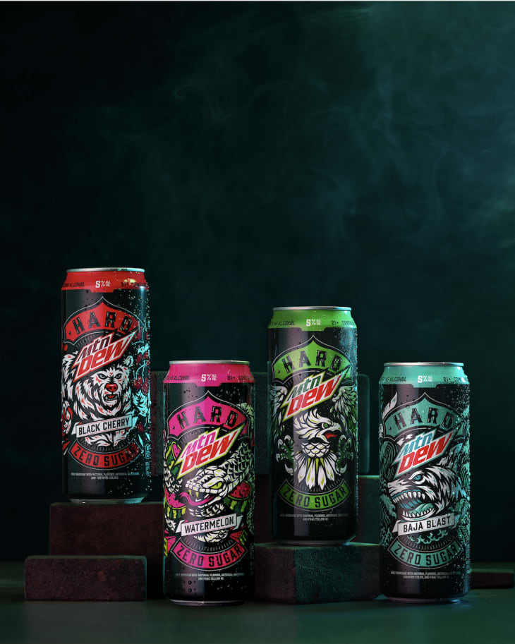 Mountain dew aluminum bottle series