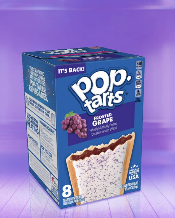 Frosted Grape Pop-Tarts
