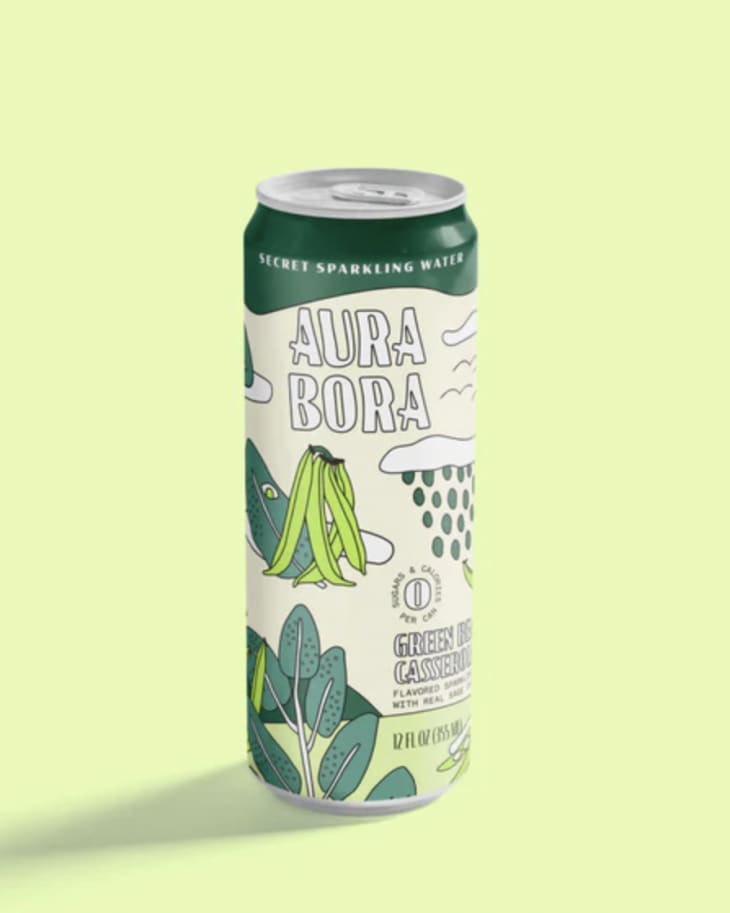 I Tried Aura Bora's Green Bean Casserole Sparkling Water