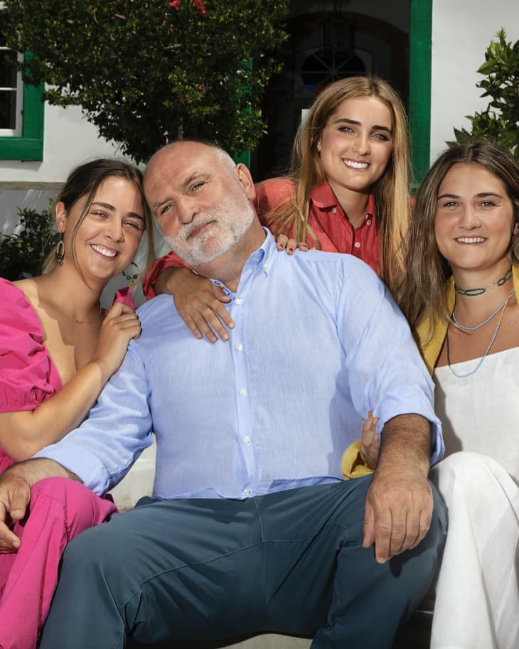 Jose Andres and Family in Spain