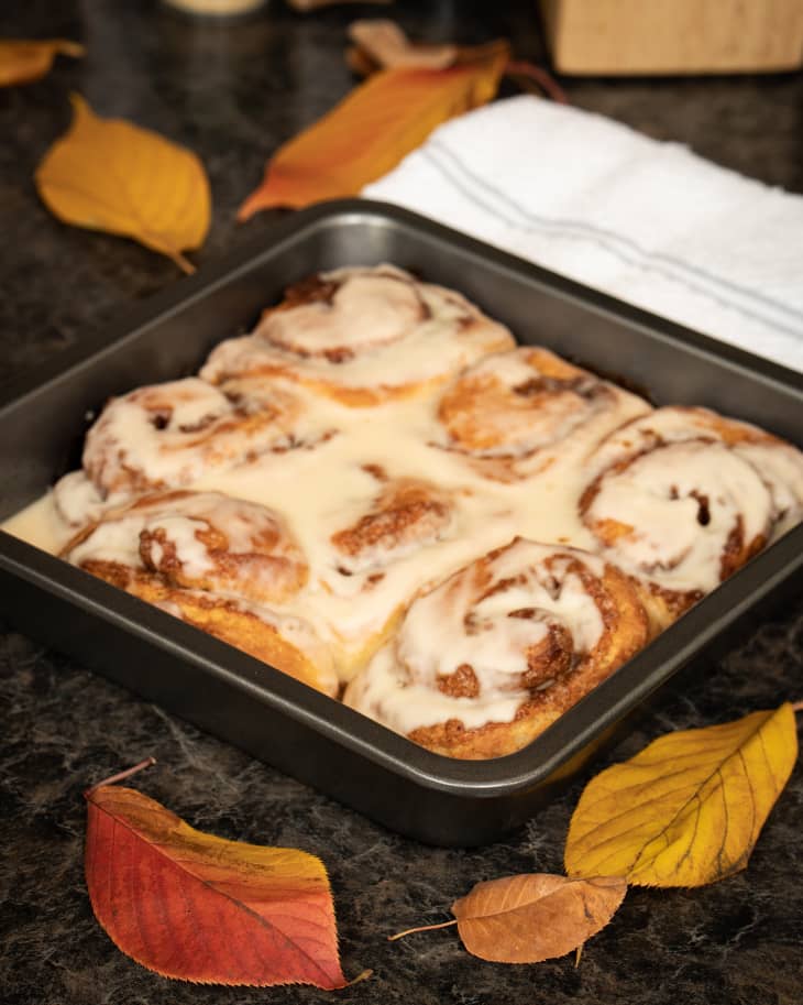 I Tried Apple Cider Cinnamon Rolls