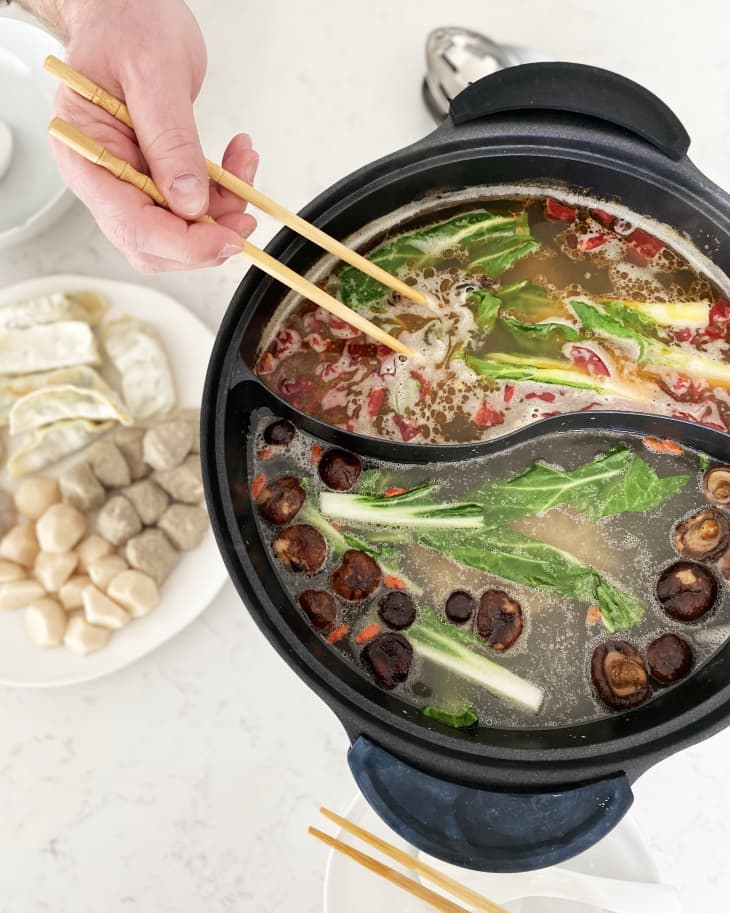 Two-Sided Divided Hot Pot -  Review