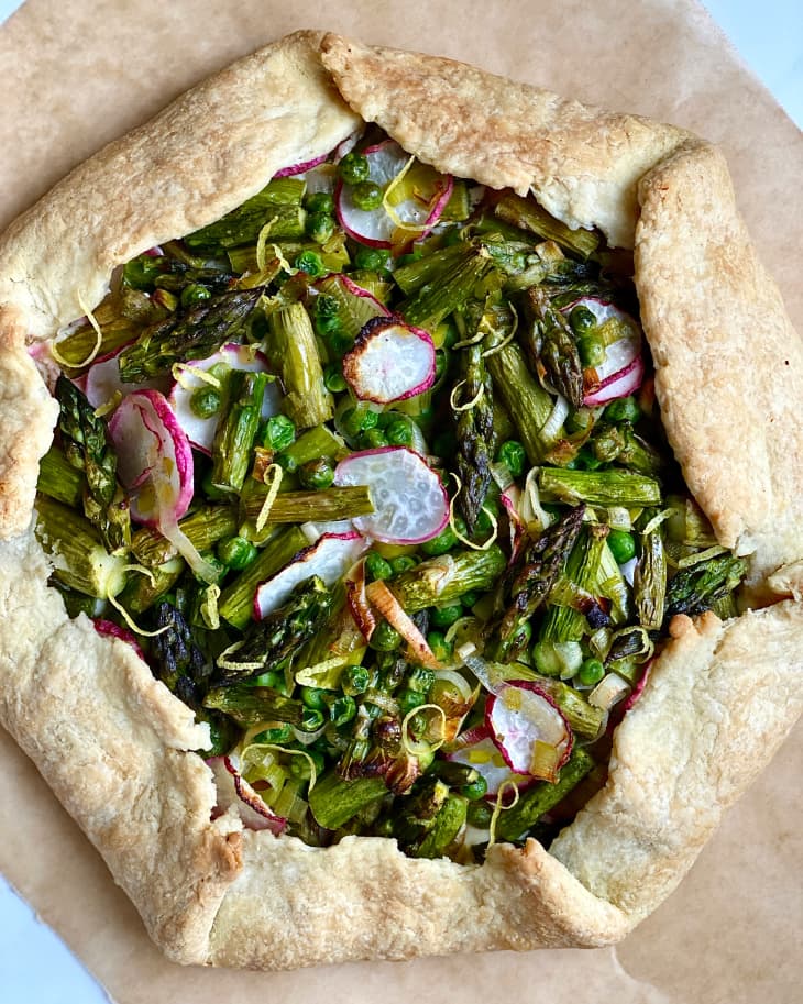 Whole spring galette.