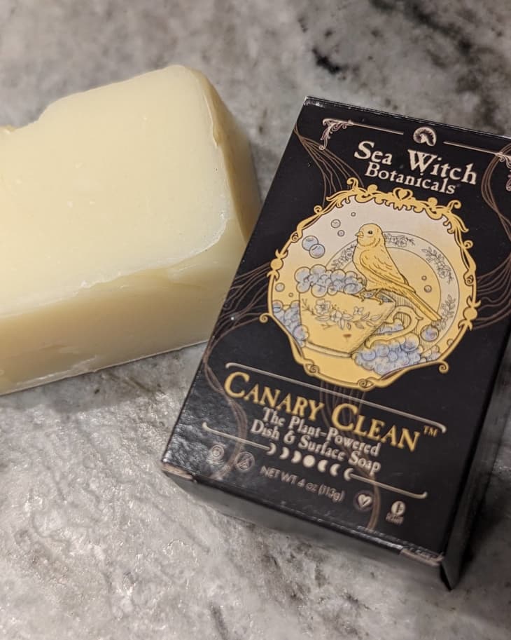 Canary Clean dish soap bar