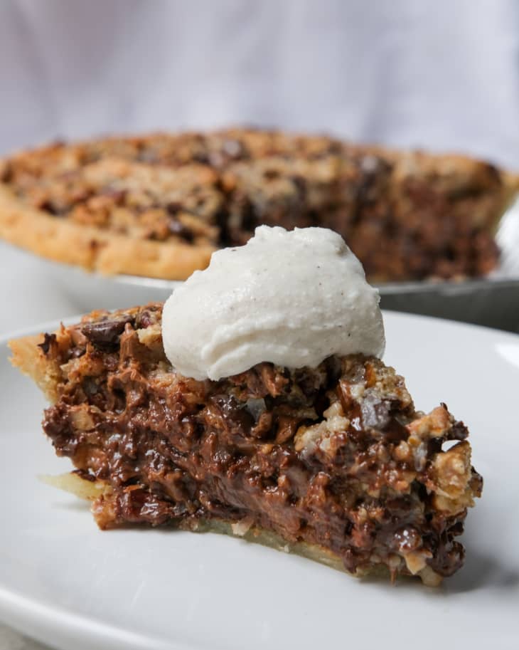 Texas Trash Pie with ice cream