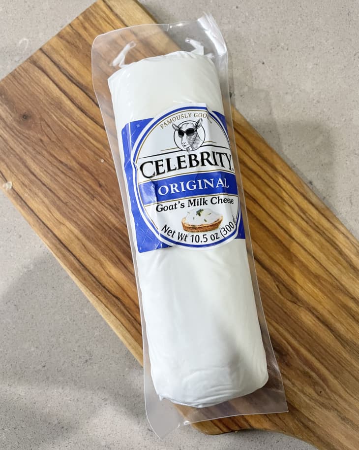 package of goat cheese