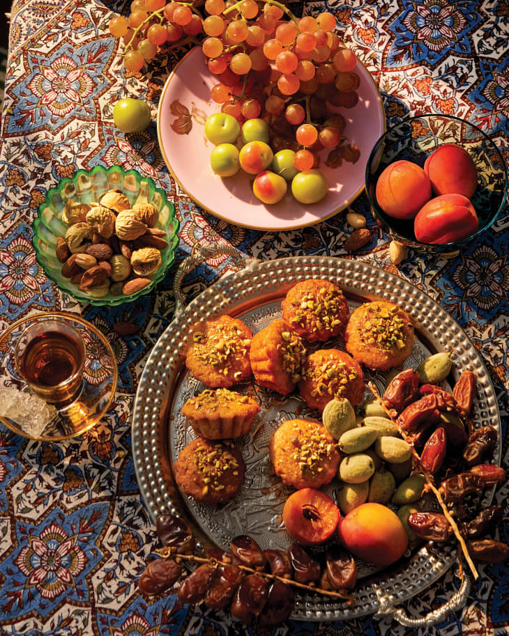 Yazdi cake from Yogurt & Whey: Recipes of an Iranian Immigrant Life by Homa Dashtaki.