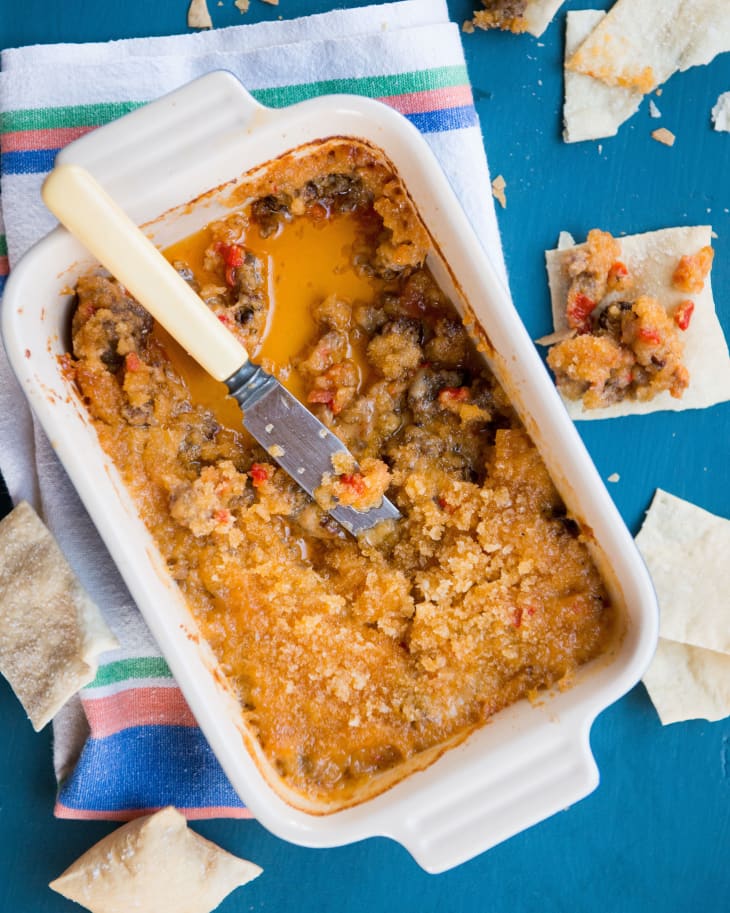 Baked Pimento Cheese and Sausage