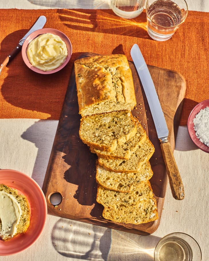 Dorie Greenspan's Goat Cheese-Black Pepper Quick Bread The Kitchn